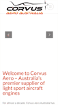 Mobile Screenshot of corvusaero.com.au